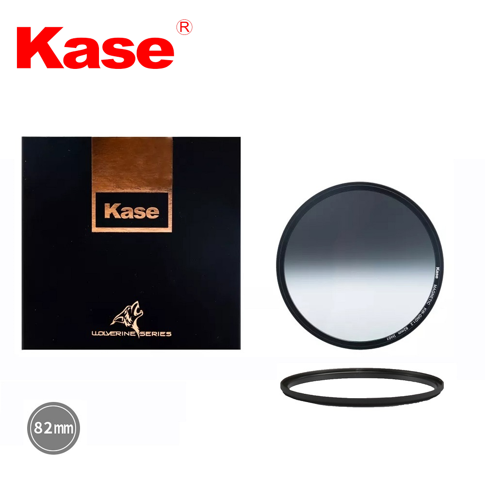 KASE 82MM Wolverine Soft GND 1.2 Graduated Neutral Density Filter With