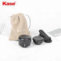 Kase Wide Angle and Telephoto 2 in 1 Lens Kit for Smartphone